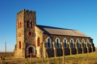 Missionary history tour at a missionary church.